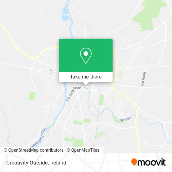 Creativity Outside map