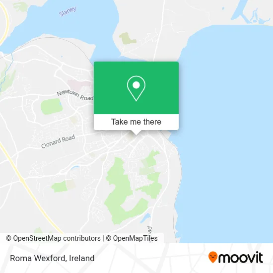 Roma Wexford map
