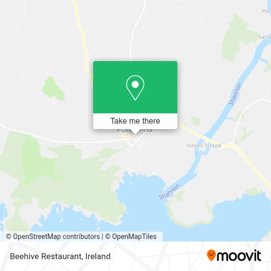 Beehive Restaurant map