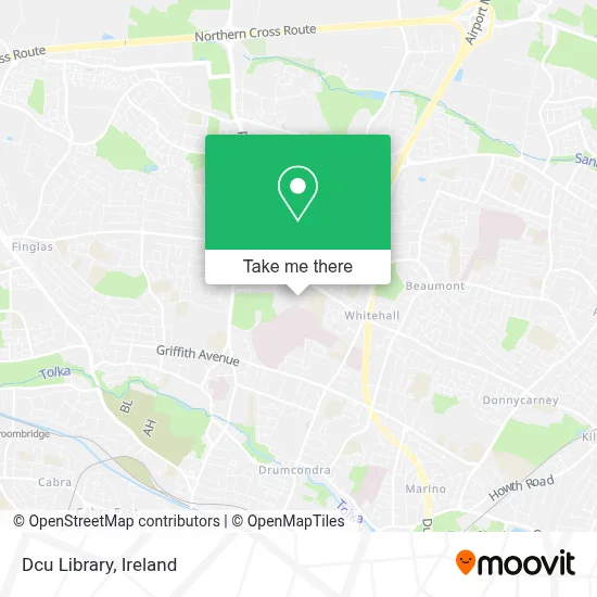 Dcu Library map