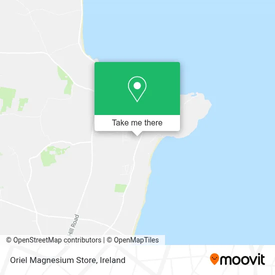 Oriel Magnesium Store map