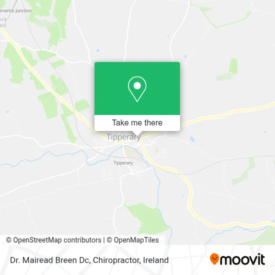 Dr. Mairead Breen Dc, Chiropractor map