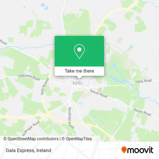 Gala Express map