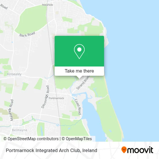 Portmarnock Integrated Arch Club map