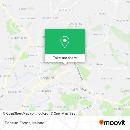 Panelto Foods map
