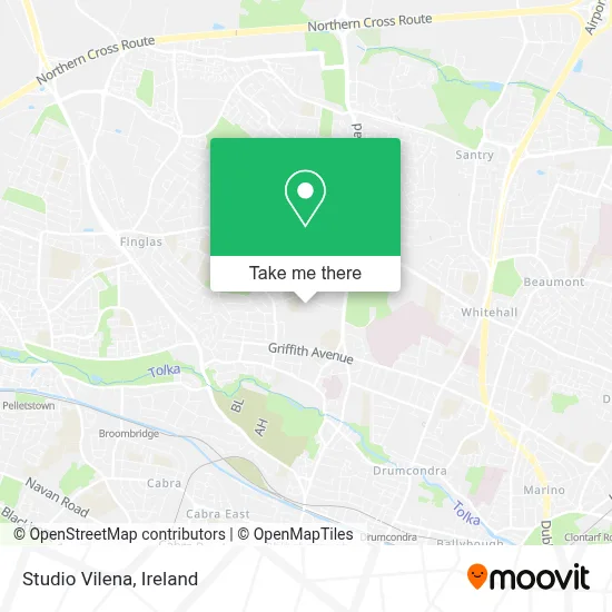 Studio Vilena map