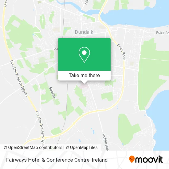 Fairways Hotel & Conference Centre map