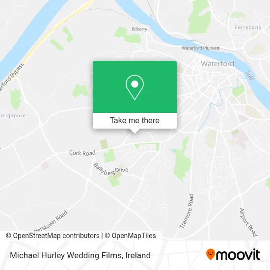 Michael Hurley Wedding Films map