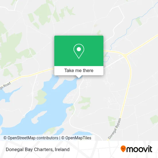 Donegal Bay Charters map