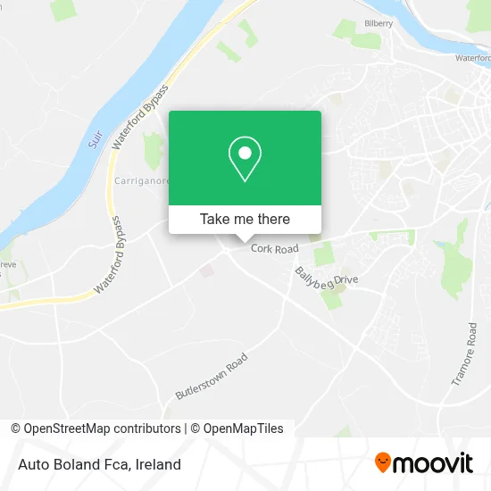 Auto Boland Fca map