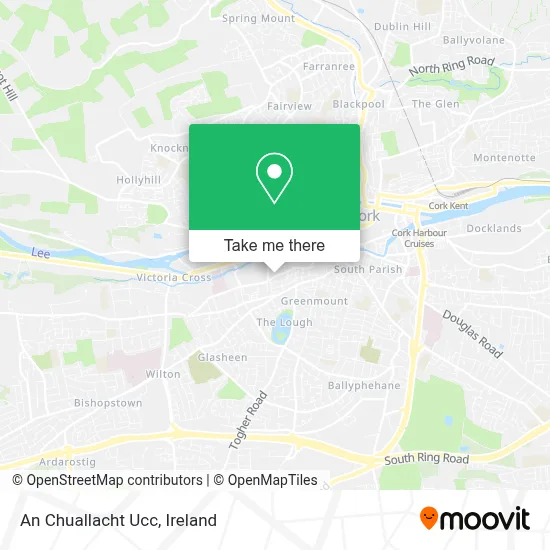 An Chuallacht Ucc map