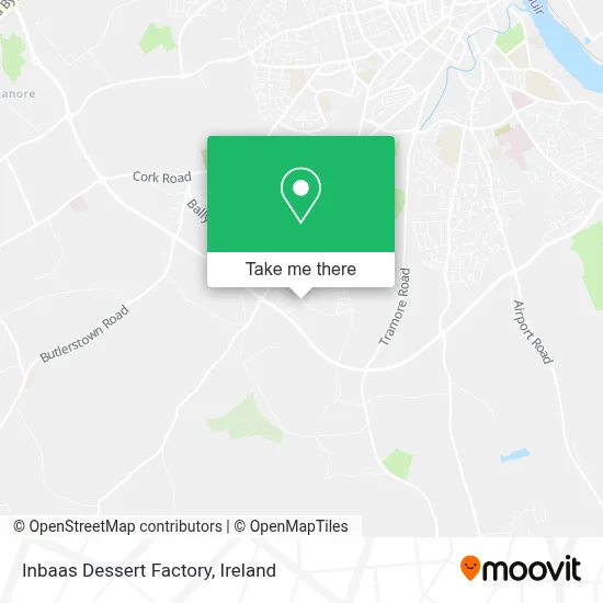 Inbaas Dessert Factory map