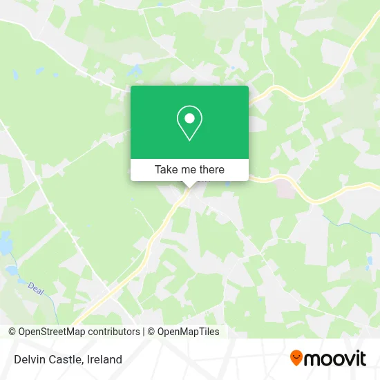 Delvin Castle map
