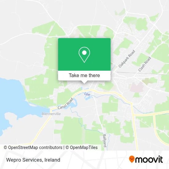 Wepro Services map