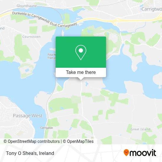 Tony O Shea's map