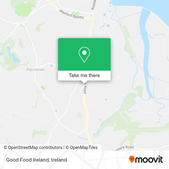Good Food Ireland map