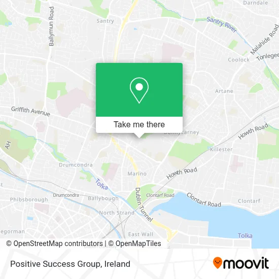 Positive Success Group map