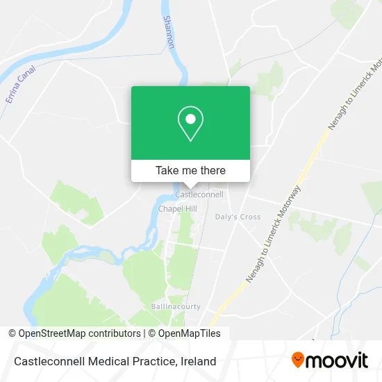 Castleconnell Medical Practice map