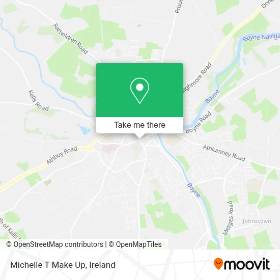 Michelle T Make Up map