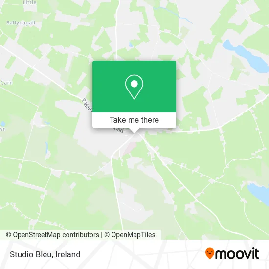 Studio Bleu map