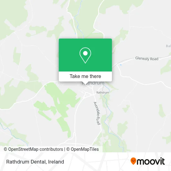 Rathdrum Dental map