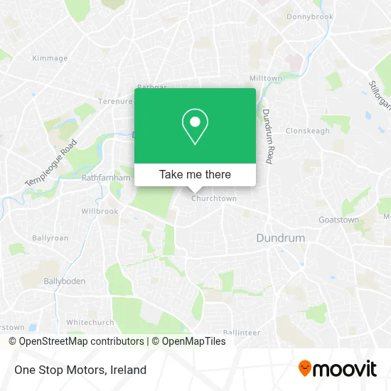 One Stop Motors map