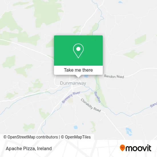 Apache Pizza map