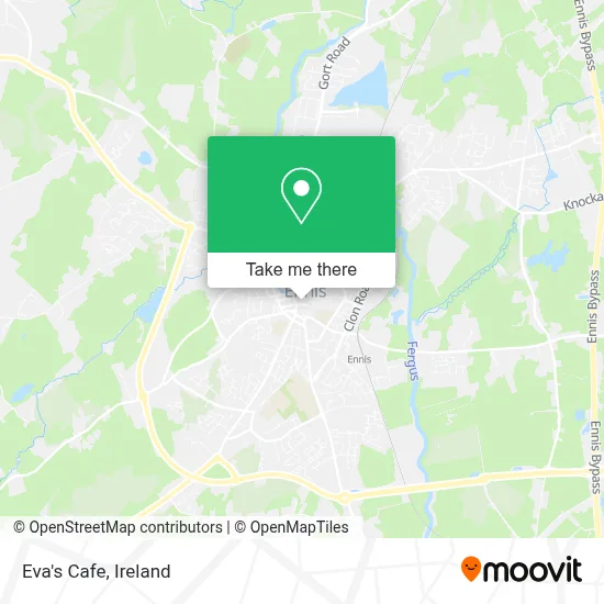 Eva's Cafe map