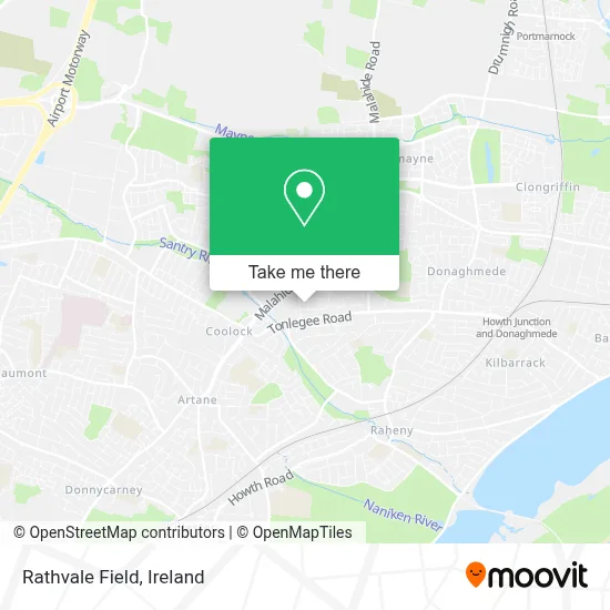 Rathvale Field map