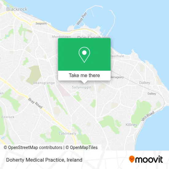 Doherty Medical Practice map