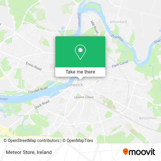 Meteor Store map