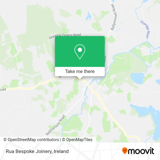 Rua Bespoke Joinery map
