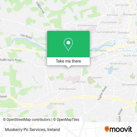Muskerry Pc Services map