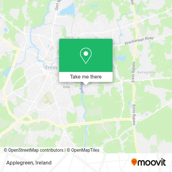 Applegreen map