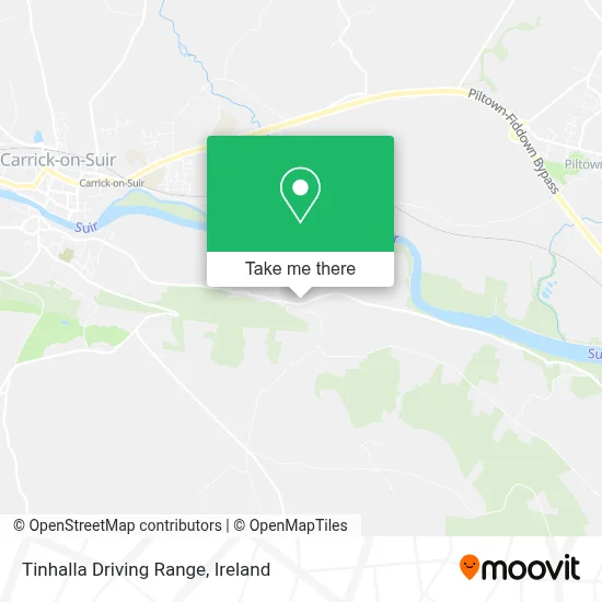 Tinhalla Driving Range map