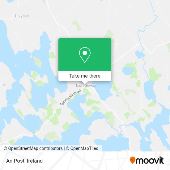 An Post map