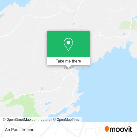 An Post map