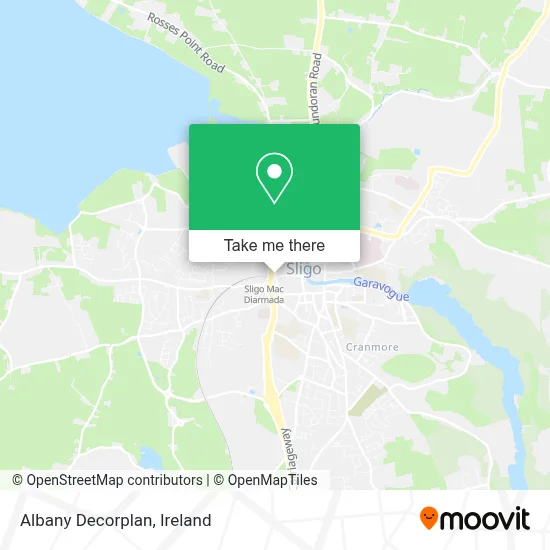 Albany Decorplan map