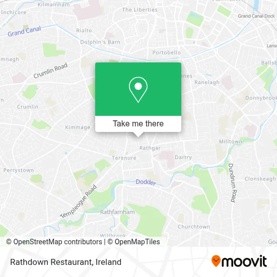 Rathdown Restaurant map