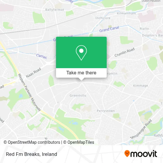 Red Fm Breaks map