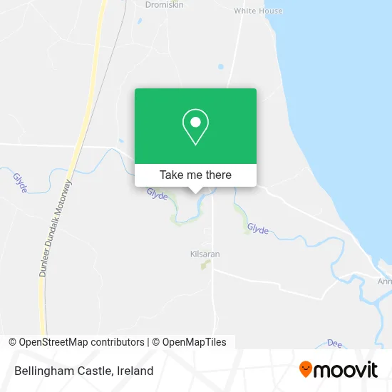 Bellingham Castle map