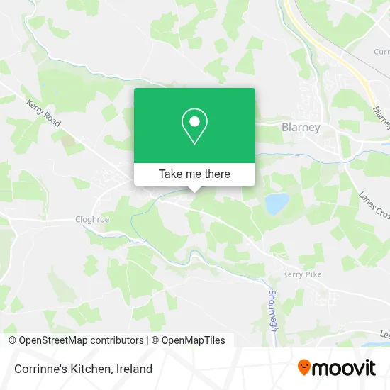 Corrinne's Kitchen map