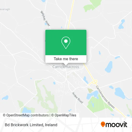 Bd Brickwork Limited map