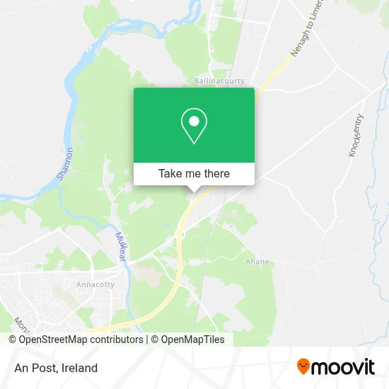 An Post map