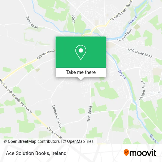 Ace Solution Books map