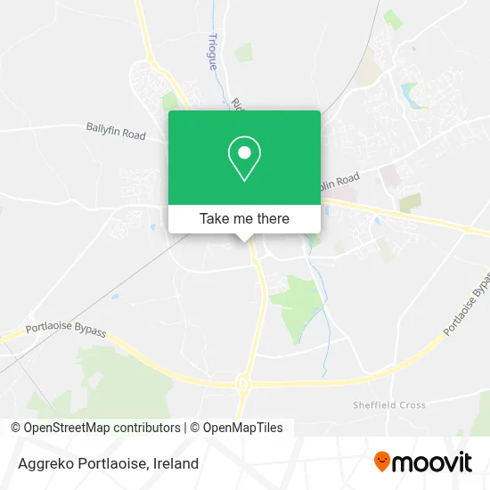 Aggreko Portlaoise map