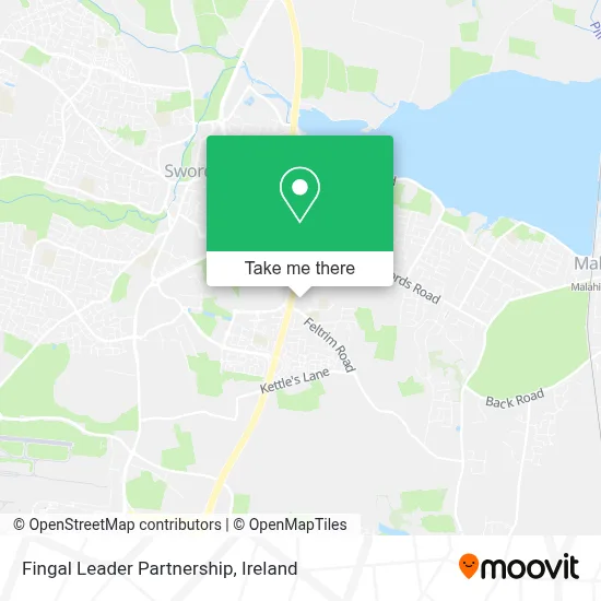 Fingal Leader Partnership map