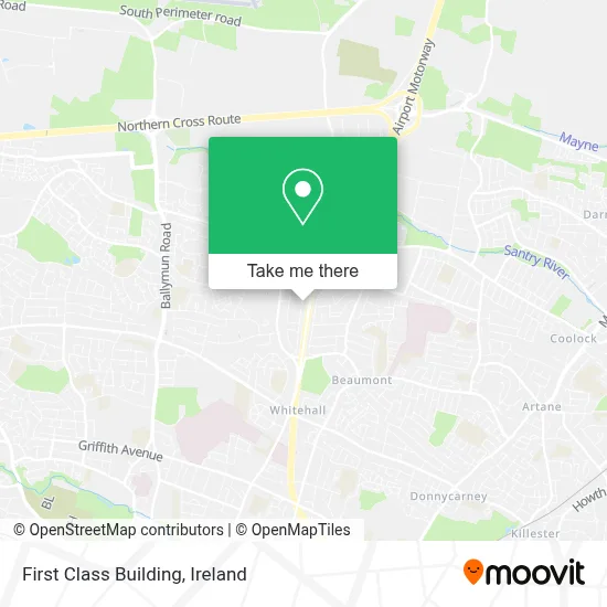 First Class Building map