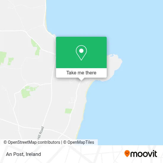 An Post map