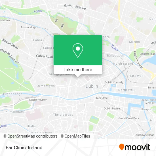 Ear Clinic map